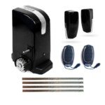 Kit Motorline Bravo 500 con 4 metros cremallera acero