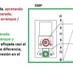 como regular el presostato telemecanique xmp, manual español regulación
