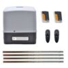 Kit motor puerta corredera Simply 600kg + 4 metros de cremallera acero.
