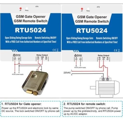 Modulo abrepuertas GSM KKMoon 200 usuarios 5