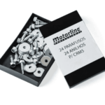 Caja 24 tornillos cremallera nylon MCP24