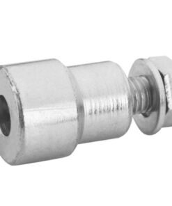 Metro cremallera acero motor corredera