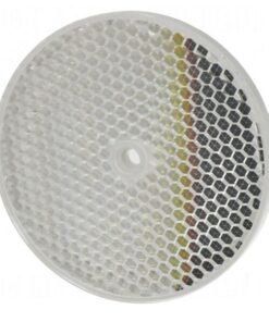 Espejo reflector circular para fotocélula de puerta de garaje