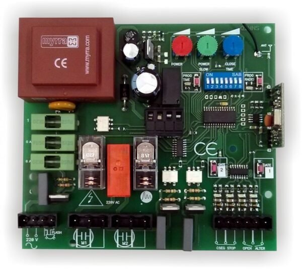 Kit motor 230V puerta Basculante contrapesada Basic01 VDS