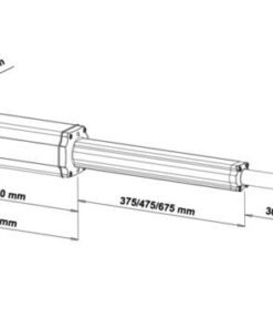 Medidas motor vds pm 300, 400, 600