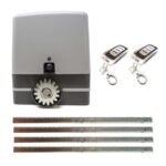 Kit motor corredera CARRERA 800KG con 4 metros cremallera acero