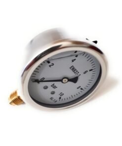 Manómetro glicerina acero inoxidable hasta 10 Bar