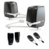Kit Motorline Telica 24v motores articulados puerta abatible