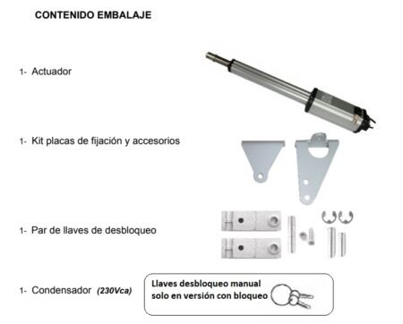 MOTOR PUERTA BATIENTE 1 HOJA VDS PM