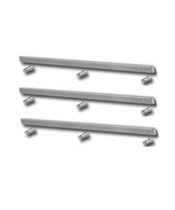 Pack 3 metros cremallera acero motor corredera