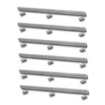 Pack 6 metros cremallera acero motor corredera