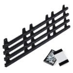 Pack 4 metros cremallera nylon motor corredera