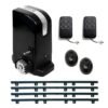 Kit motor puerta corredera 500kg con cremallera de nylon