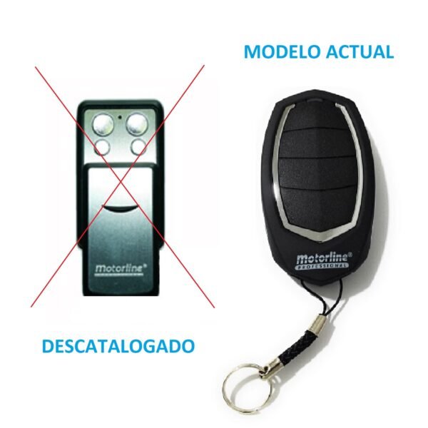 Motorline MX4SP RCM 4-Channel Rolling Code Remote Control Fob – Replaces MX5SP, MXS4SP