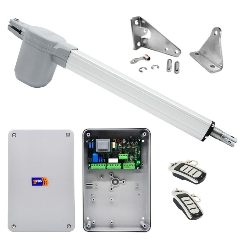 Kit motor puerta batiente 1 hoja Ego VDS cancelas hasta 3 metros