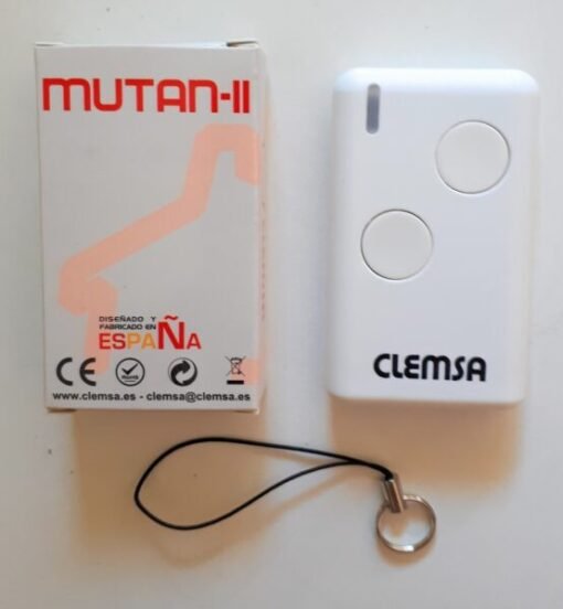 Clemsa Mutan NT82 S mando garaje original 3