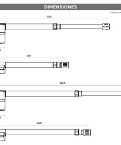 Motor puerta batiente M400 - L600