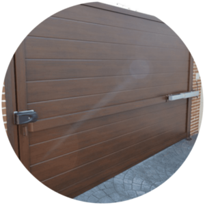 brazo hisráulico puertas de garaje batientes abatibles