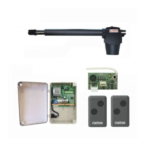 Kit motor puerta abatible batiente una hoja CLEMSA AA30 2