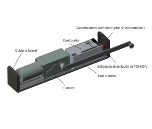 Motor para puerta peatonal automática SW100 4