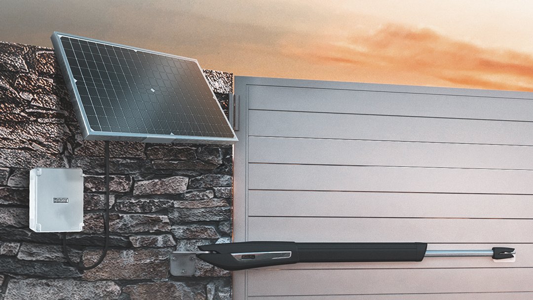 KIT SOLAR MOTORLINE APOLO - PANEL SOLAR 24V Y BATERIAS