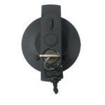 Maneta con cerradura y llaves para motor Erreka Rino y Puma