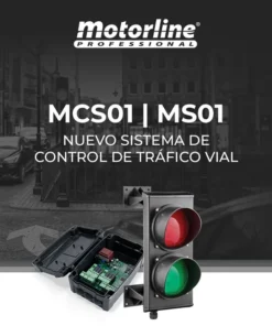 Cuadro de control para gestión de semáforos Motorline MCS01 2