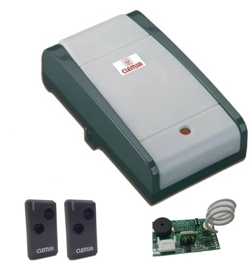 Kit motor puerta de garaje seccional Clemsa AS120