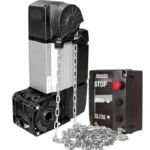Kit Motor puerta seccional industrial KVM trifásico tracción al eje