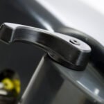 Palanca desbloqueo motor puerta basculante BASIC, ROT MEC