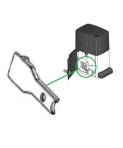 Palanca leva de metal para desbloqueo del motor para puerta corredera hidráulico. Compatible con los siguientes modelos: VDS AT PLUS 2500K, OXYGEN TYPHOON 2000, NORTON HISPANO MSC2000, MSC800, MSC1000