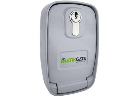 Caja desbloqueo motor enrollable con pulsador MATIKAGATE. 11CXDESB1