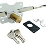 Cerradura manual para puerta de garaje seccional