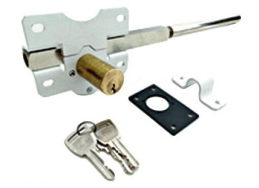 Cerradura manual para puerta de garaje seccional