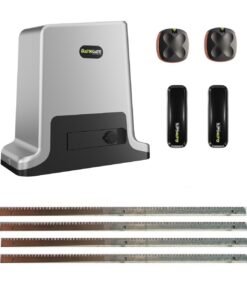 Kit motor puerta corredera 1000kg -MATIKGATE RACE 1000 - 4 metros cremallera dentada de acero 30x12