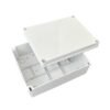 Caja estanca universal para placas de control de puertas.
