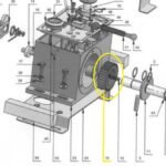 Rueda dentada nylon motor corredera Oxygen Artemis - Nyx