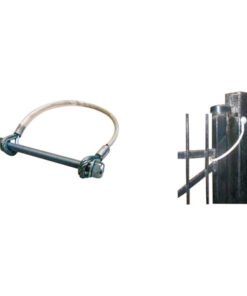 Sistema seguridad anti caida puertas de garaje batientes abatibles