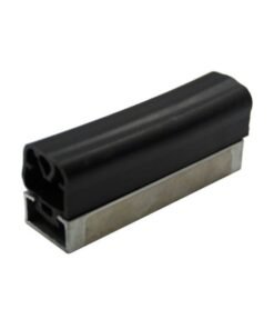 Goma paragolpes 25 x 25 correderas y basculantes.