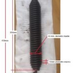 Muelle de tracción para barrera ERREKA NET 6M - 08A005