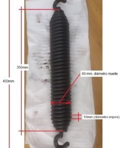 Muelle de tracción para barrera ERREKA NET 6M - 08A005