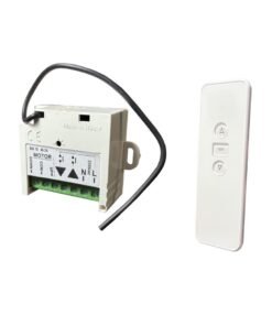 Cuadro de control con mando motores tubulares de persiana