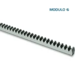 Cremallera cincada acero modulo 6 30x30x2000 motor corredera