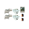 Kit motores abatibles enterrados 2 hojas UNDER 230v