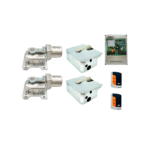 Kit motores abatibles enterrados 2 hojas UNDER 230v