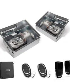 Kit motores enterrados puertas abatibles 2 hojas SUBWING 230v.