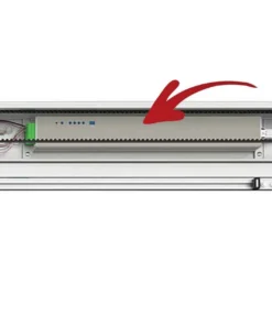 Central de control para sustitución de puerta corredera automática de cristal Motorline KAPVSP y KAPV100, cuadro de control M0802. 3
