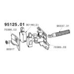 Conjunto final de carrera motor puerta corredera MEDVA ELIOT