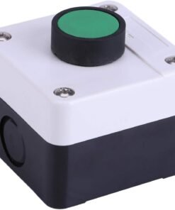 Pulsador pared estanco para motores de puertas automáticas