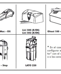 Cuadro control motores para puertas 230v DEA NET230N -3